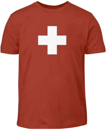 T-Shirt "croix suisse" (taille M)