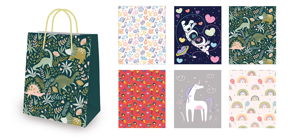 Geschenktaschen L 3.90/St. (x10=VE)