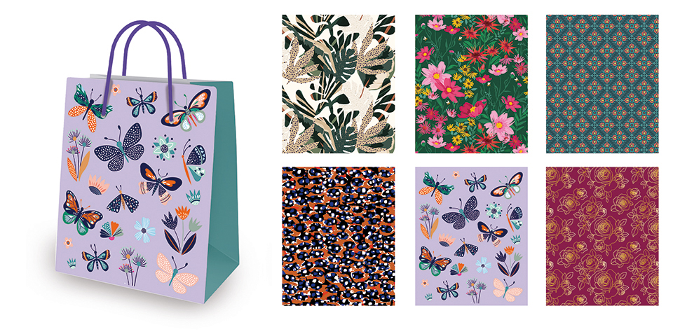 Geschenktaschen L 3.90/St. (x10=VE)