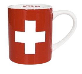 [CR 2028] Tasse espresso "croix suisse"