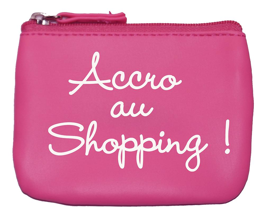 [GG 720119] Portemonnaie "Accro au Shopping"