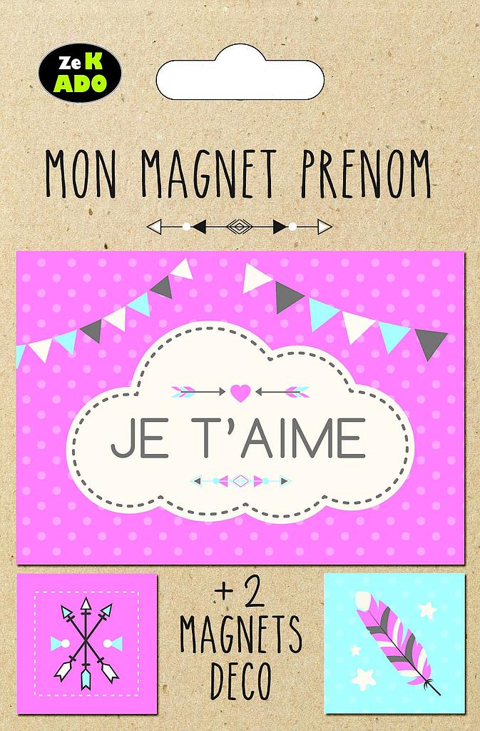 [MG 756127] Aimant "Je t'aime"