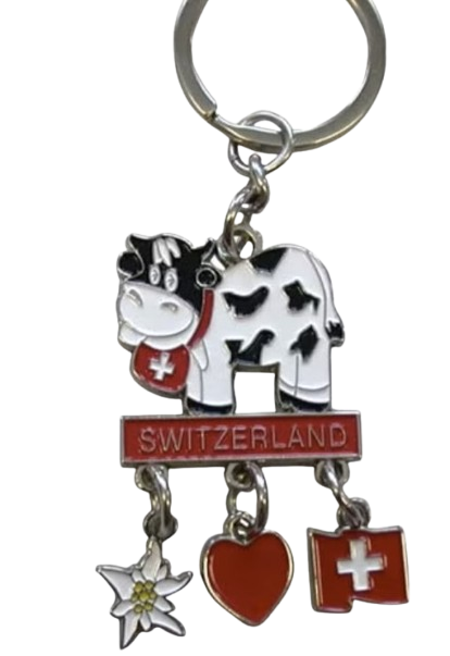 [MS PP52-336] Schlüsselanhänger Kuh