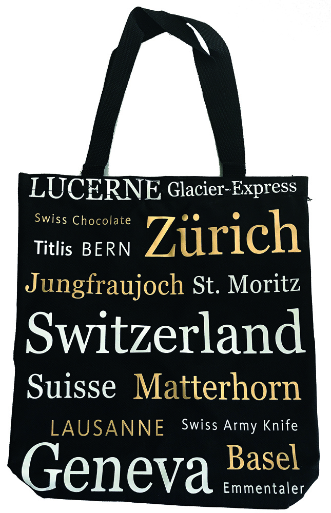 [2024642] Tasche "Escudo" 33 cm Touristische Schweiz