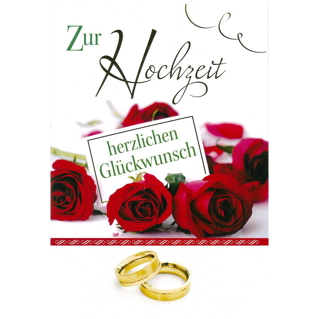 Karte A4 Hochzeit