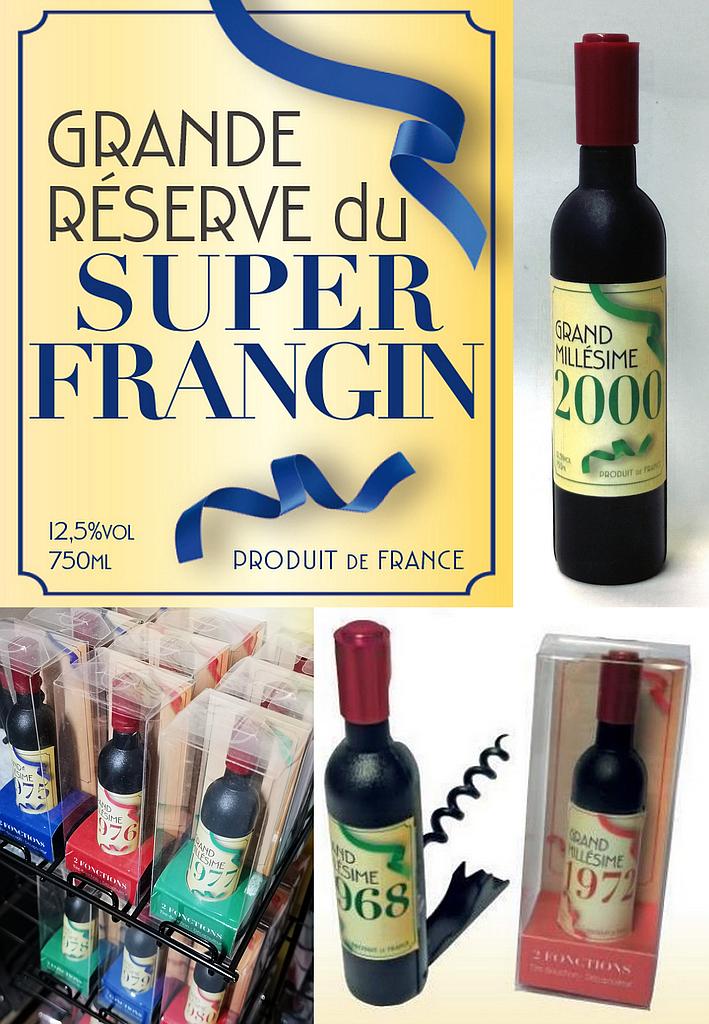 [TB Frangin] Tire-bouchon décapsuleur Super FRANGIN