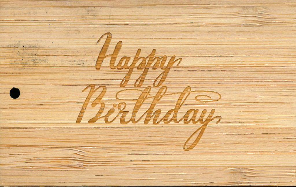 [BZ33116585] Mini bambus Happy Birthday