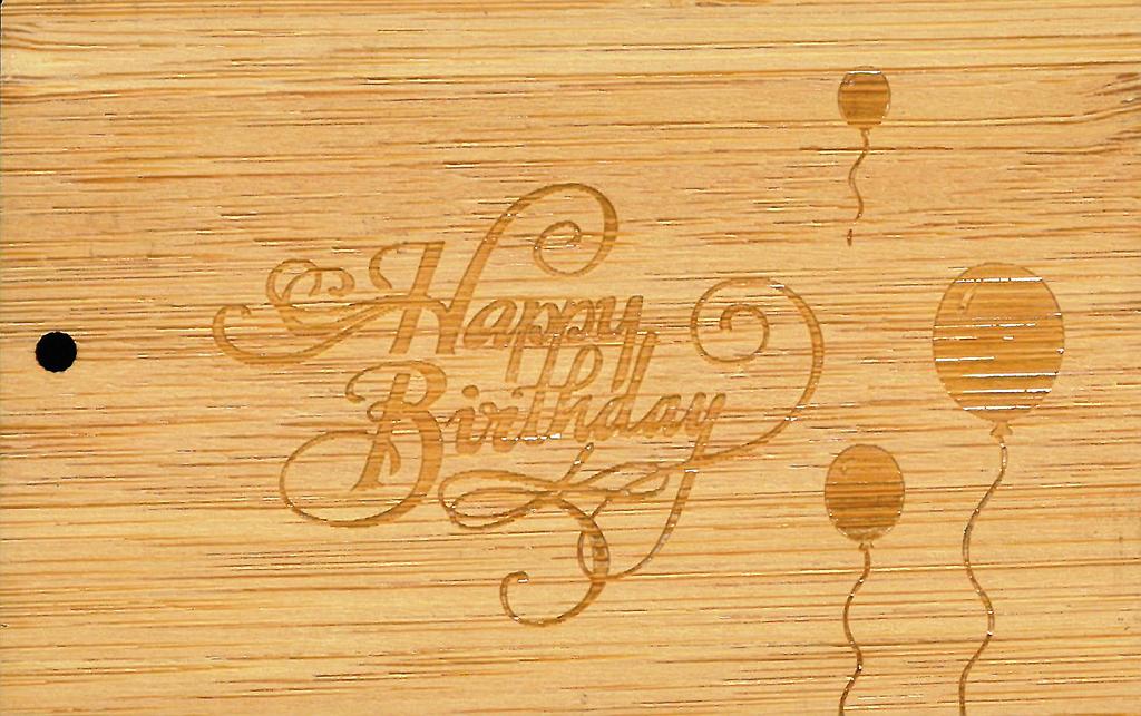 [BZ33469020] Mini bambus Happy Birthday