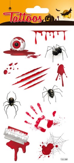 [ST 153308] Tatouages Halloween