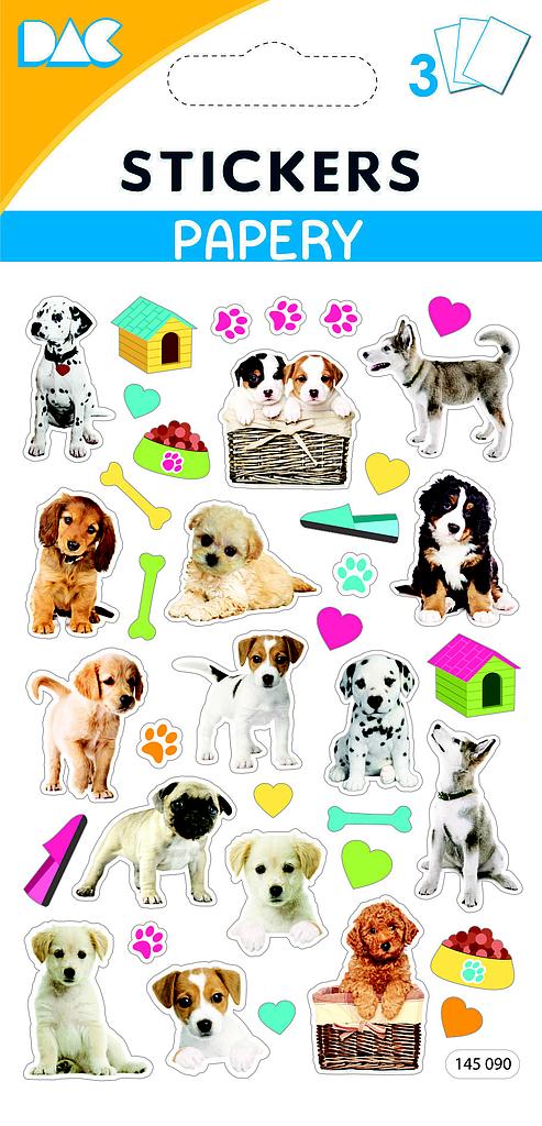 [ST 145090] Autocollants chiens