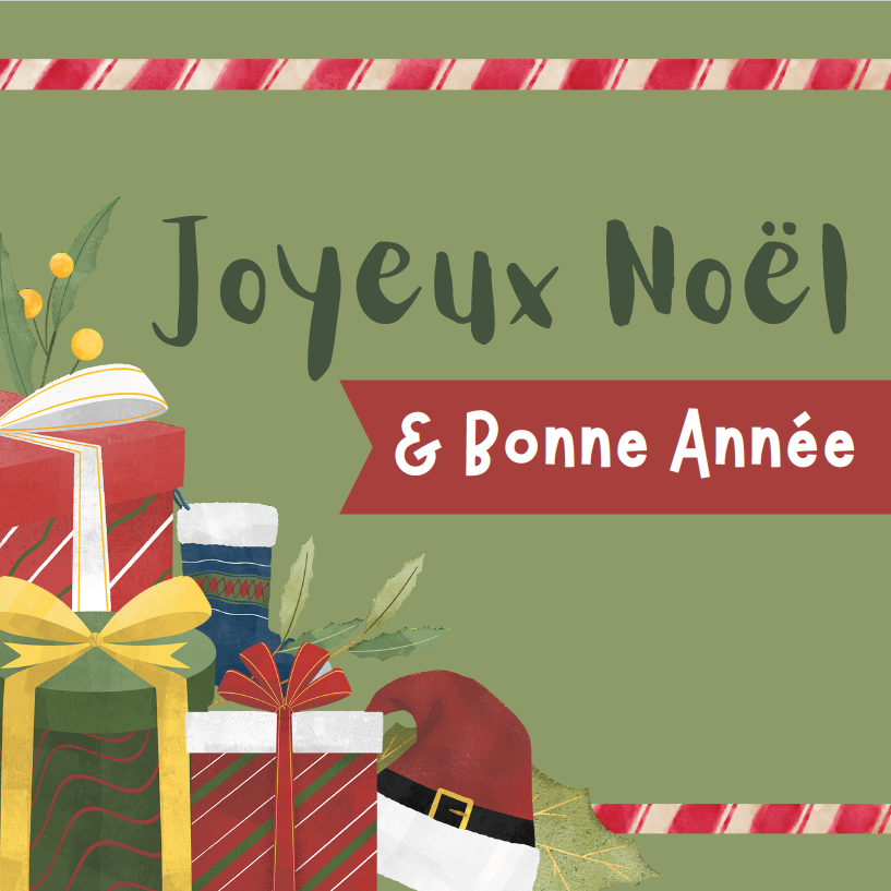Carte Joyeuses Fêtes