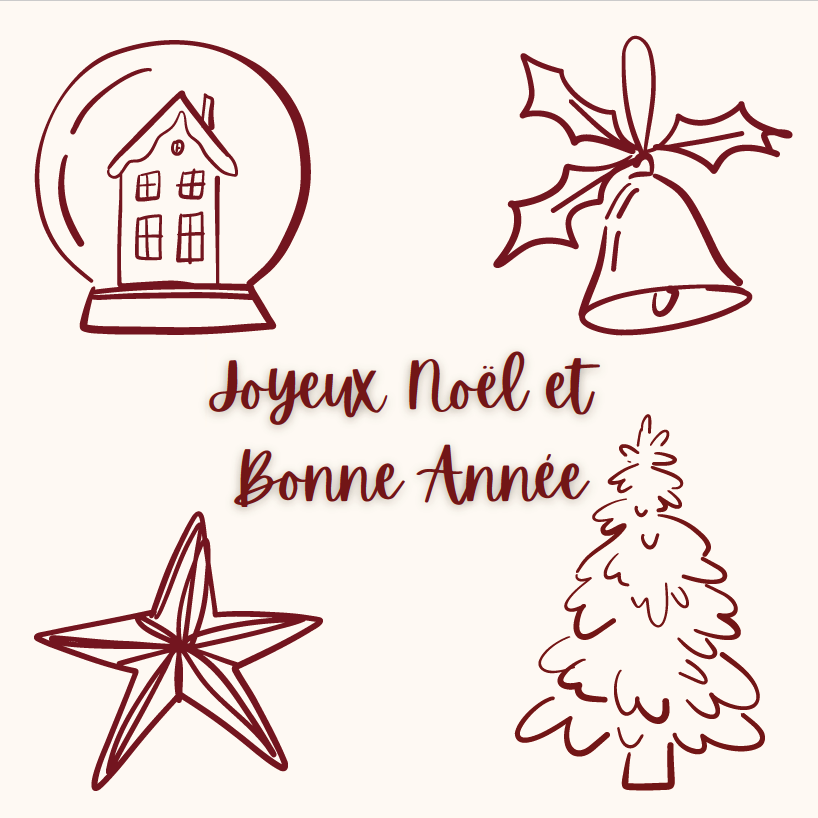Carte Joyeuses Fêtes