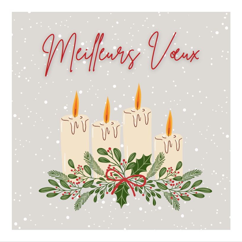Carte Joyeuses Fêtes