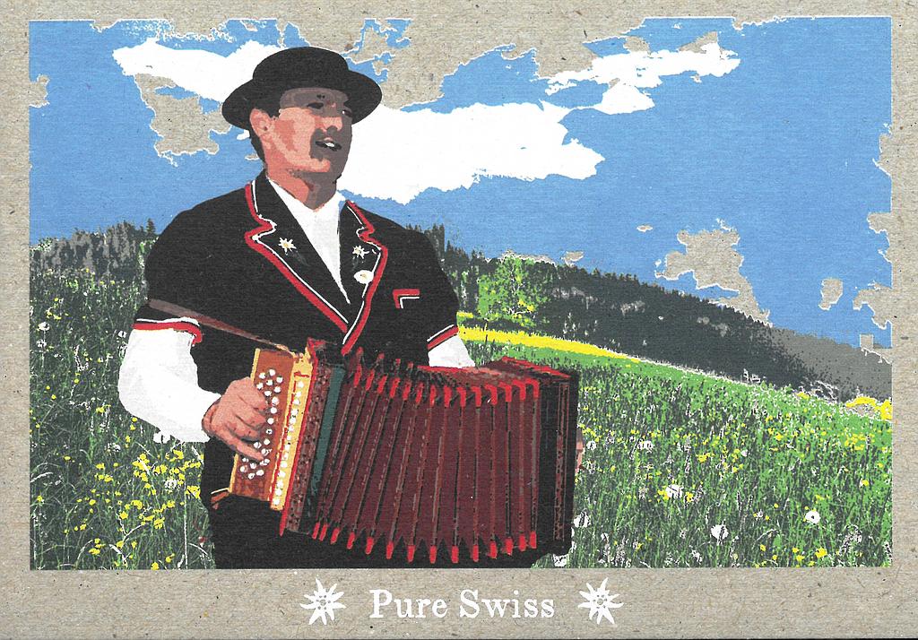 [206795] Postcards 51124 Pure Swiss Handörgeler