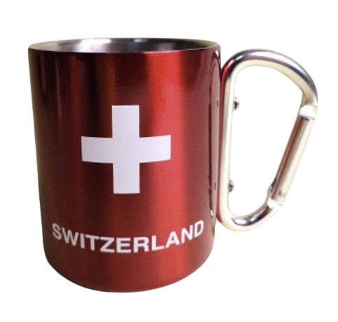 [CR 1100] Tasse en inox "Switzerland"