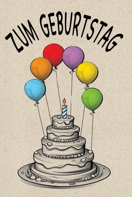 [#GB 4-5546] Karte Geburtstag