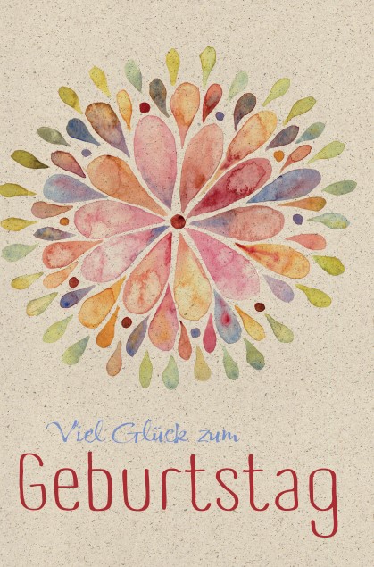 [#GB 4-5539] Karte Geburtstag