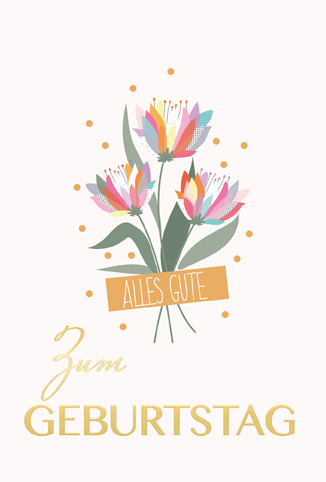 [#GB 4-5351] Karte Geburtstag
