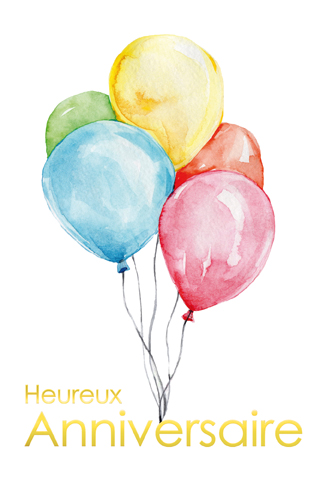[#HA 4-5366-F] Carte Anniversaire