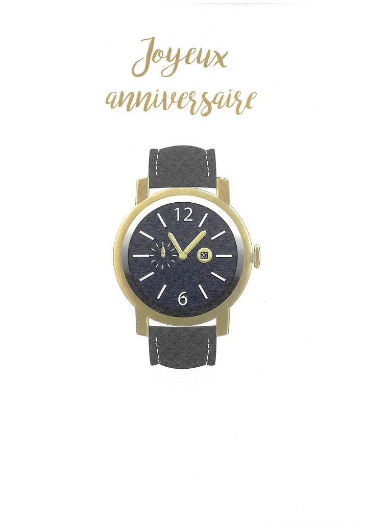 [#HA UK-34156] Carte Anniversaire