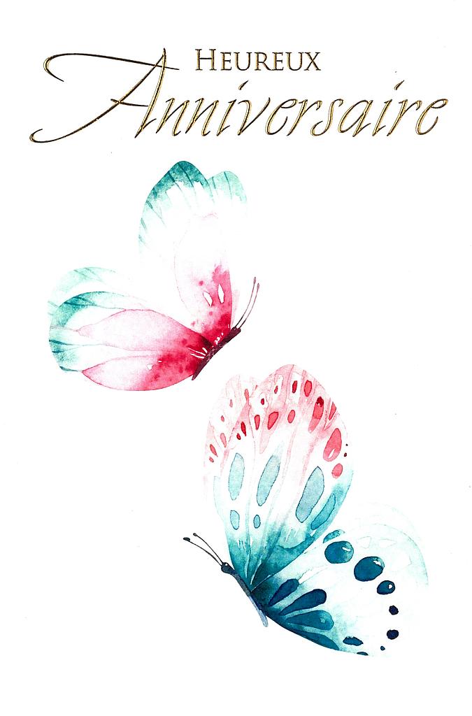 [#HA 4-5370-F] Carte Anniversaire