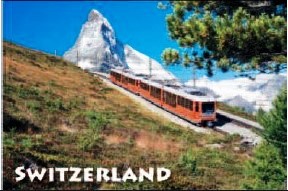 Aimant 1002252 Cervin, train du Gornergrat