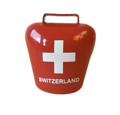 [CR 9222] Glockenmagnet "Schweizer Kreuz"