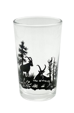[CR 0952DB] Set 6 Weissweinglas "Steinbock" à 4.90/Stk