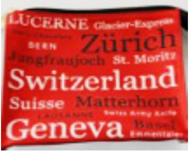 [BZ 2024617] Necessaire "Switzerland"