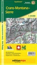 Wanderkarte 1:25'000 (VS) Crans-Montana, Sierre