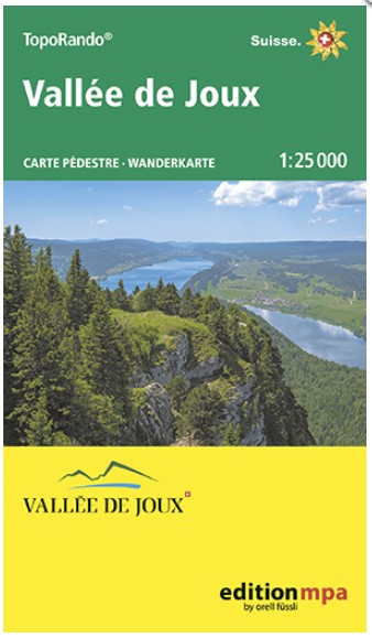 [BZ36313770] Carte pédestre 1:25'000 Vallée de Joux