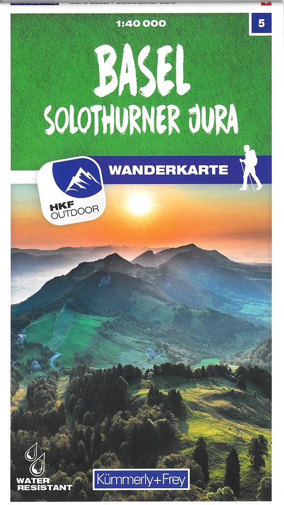 [BZ28817946] Wanderkarte 1:40'000 Basel-Solothurner Jura WK5