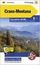 Carte pédestre 1:60'000  Crans Montana WK32 