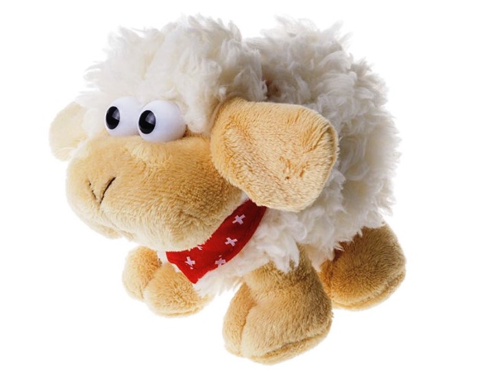 [MS PT6034] Peluche Mouton avec bandana ~15cm
