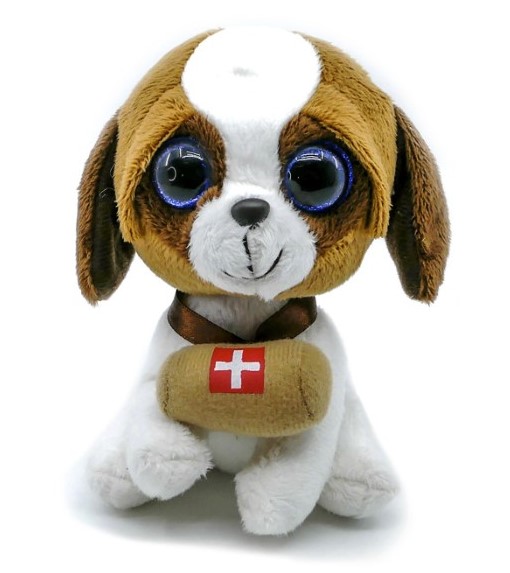 [MS PT1900] Peluche St-Bernard "Big Eyes"~16cm