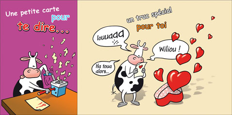 [AM 520347B] Carte "Amour, Amitié"