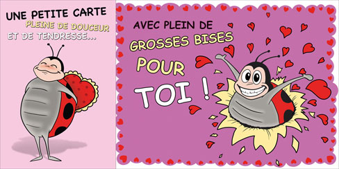 [AM 520347A] Carte "Amour, Amitié"