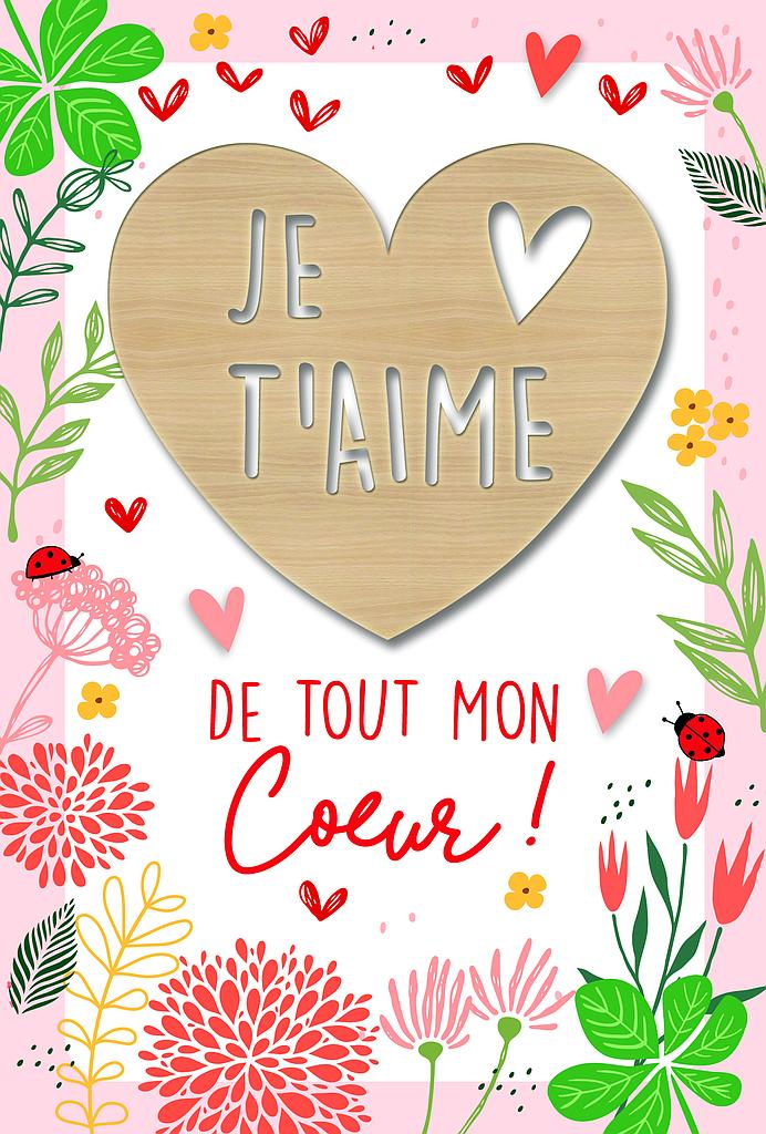 [AM 172301] Carte "Amour, Amitié"
