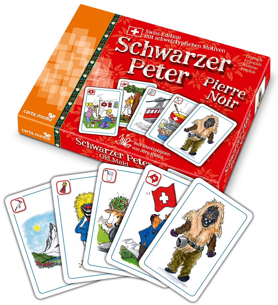 [BZ18889720] Jeu "Schwarzer Peter" (F/D/I/E) Pierre Noir [7332 7]