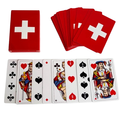 Kartenspiel JASS (36 französische Karten)