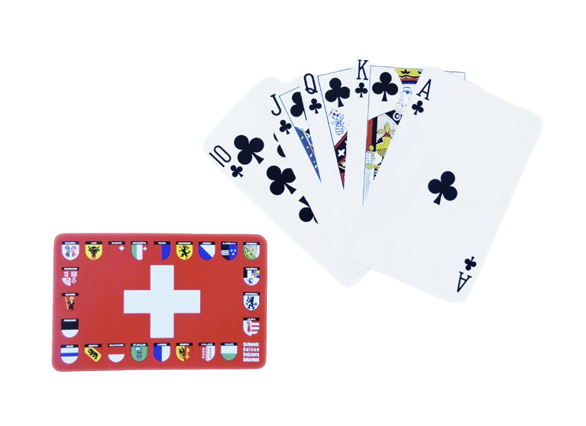 [CR 0039] Jeu de Joker "Suisse" (54 cartes, 2 jokers inclus)