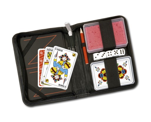 [BZ28366606] Yatzy & JASS (36 cartes allemandes) étui 2 jeux