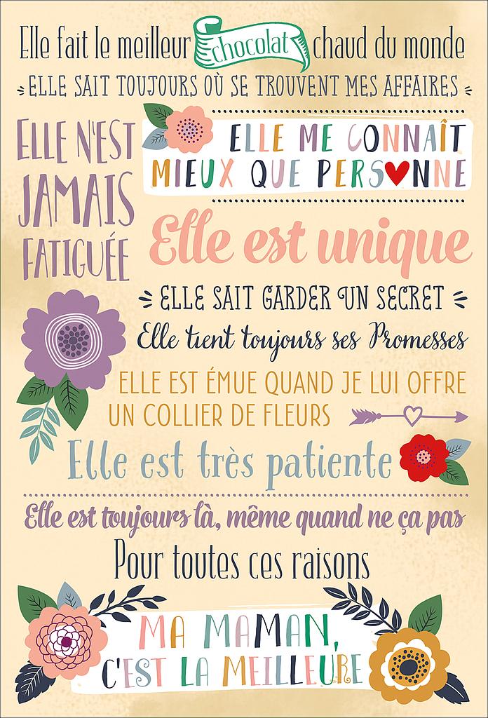 [FM 523602-5] Carte Fête des Mères
