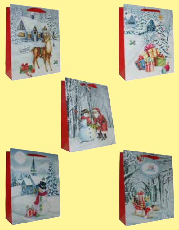 Serie 10 Geschenktaschen L Weihnachten 4.90