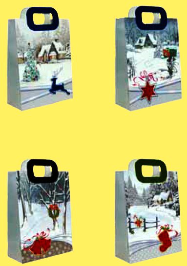 Serie 10 Geschenktaschen L Weihnachten 4.90