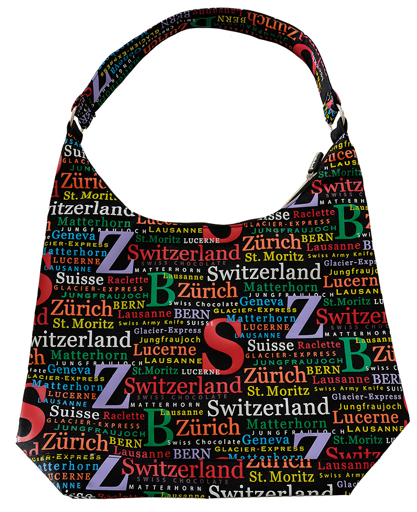 [2024621] Tasche Polyester 44cm multicolor