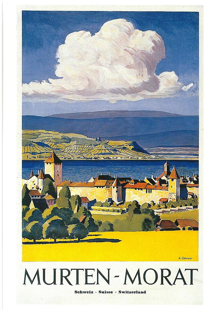 [CP 206103] Postcards A6 Litho 01365 Morat