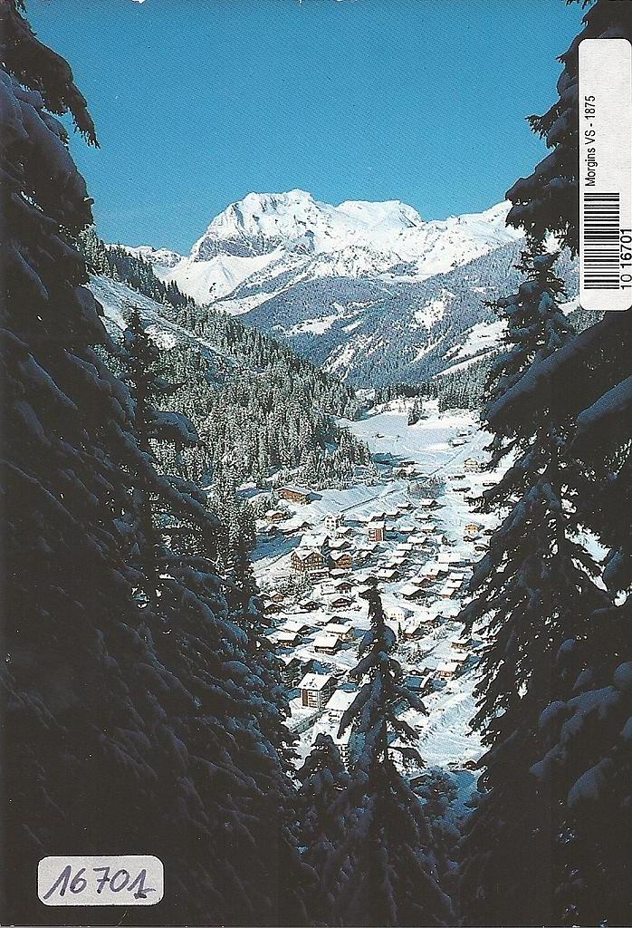 [CP 205214] Postcards 16030 w Morgins 