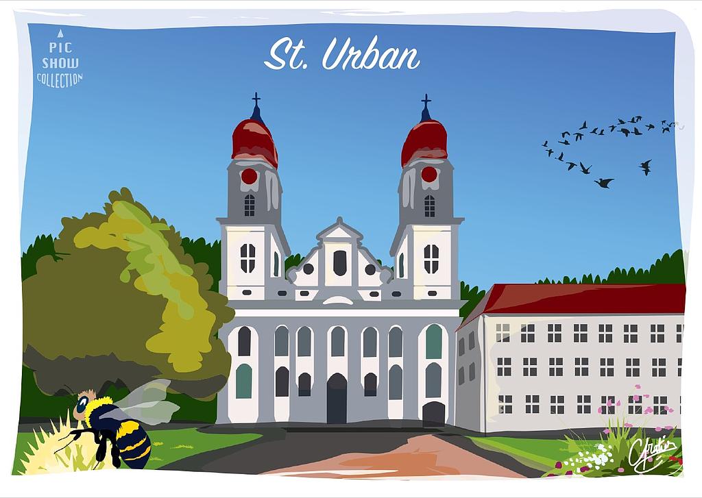 [CP LU121] Postcards St. Urban