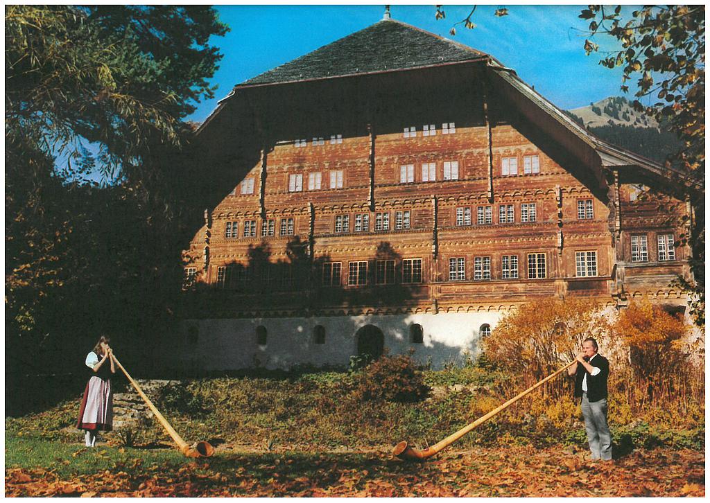 [CP 203179] Postcards 12623 Rossinière (VD) Le Grand Chalet